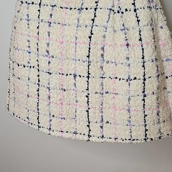 Gucci Patterned Tweed Mini Skirt in White - Picture 8 of 12
